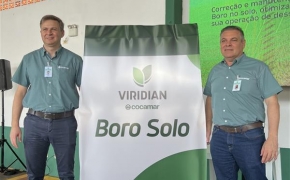 Cocamar lança Boro Solo, o novo fertilizante da linha Viridian