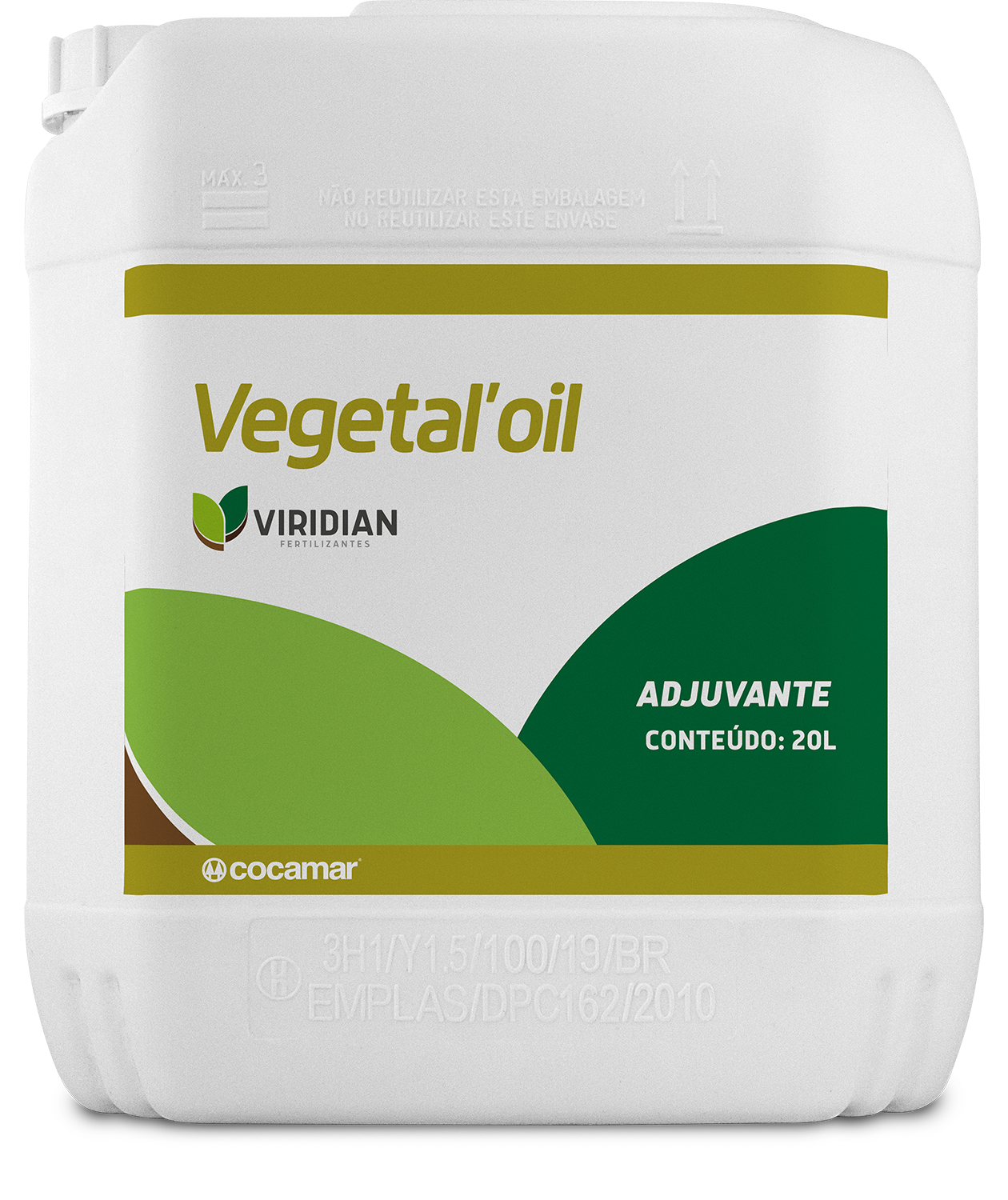 Embalagem Viridian Vegetal’oil